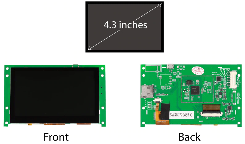 Fly 4.3 inch Screen