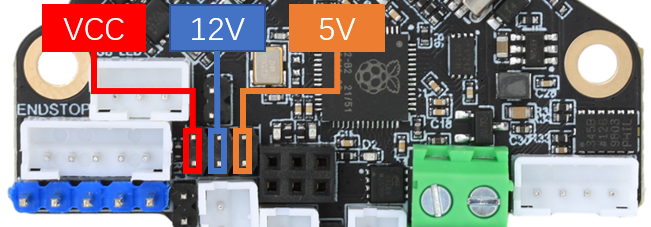 Fly-SHT36 Max V3 Fan Voltage Jumpers