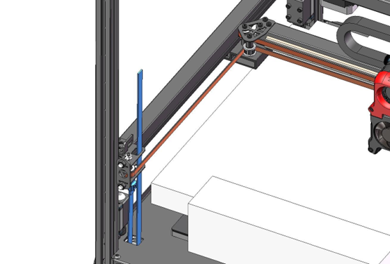 Gantry Belt Passthrough