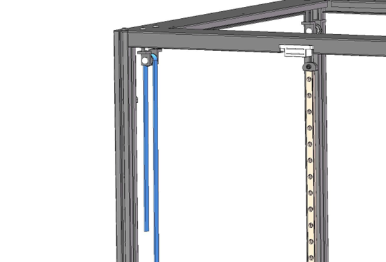 Gantry Belt Over Idler