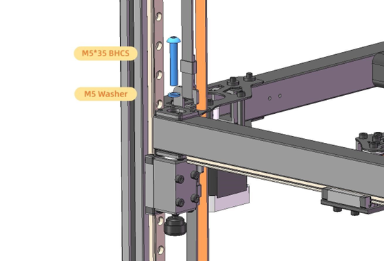 Attach Z Carriages to Gantry